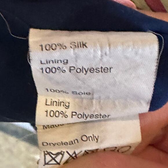 Slate & Willow Mixed Floral Printed Dress 100% silk Size 6 - Picture 6 of 6